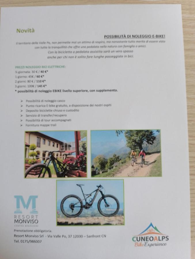 Resort Monviso Sanfront Exterior foto